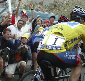 Lance on the col d'Izoard